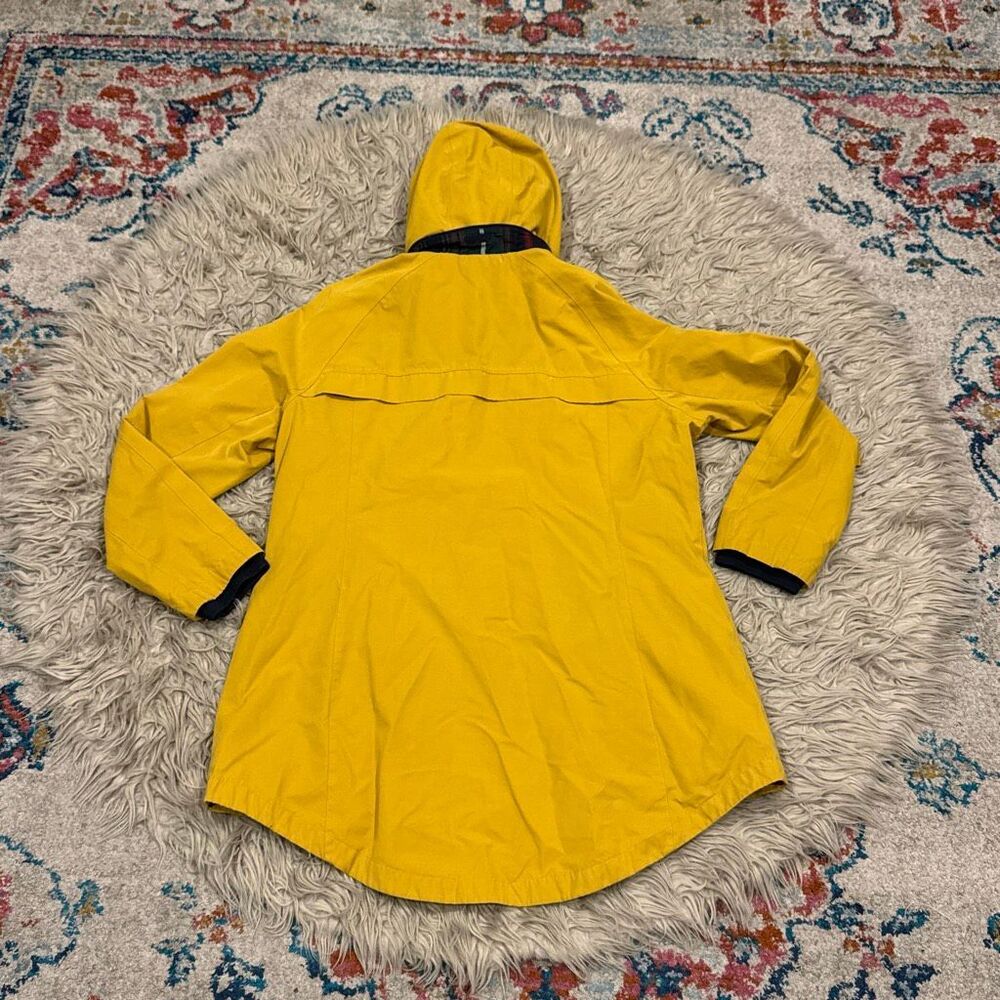 Pendleton Women's Yellow Hooded plaid lined Jacket XL - Picture 7 of 7